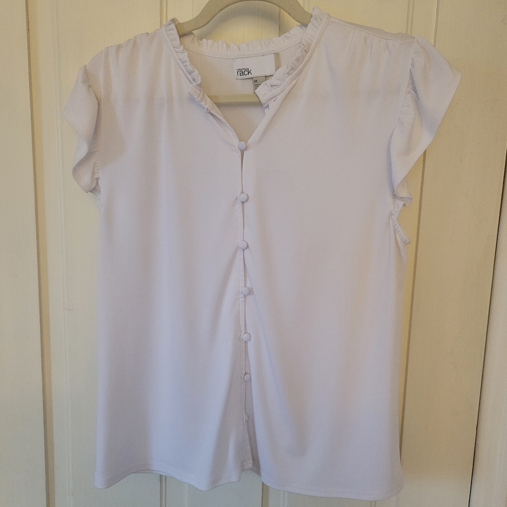 Women's Medium Blouse White